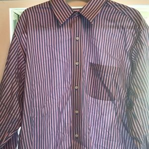 Brooks Brothers men’s dress shirt.  Pink and Blue.